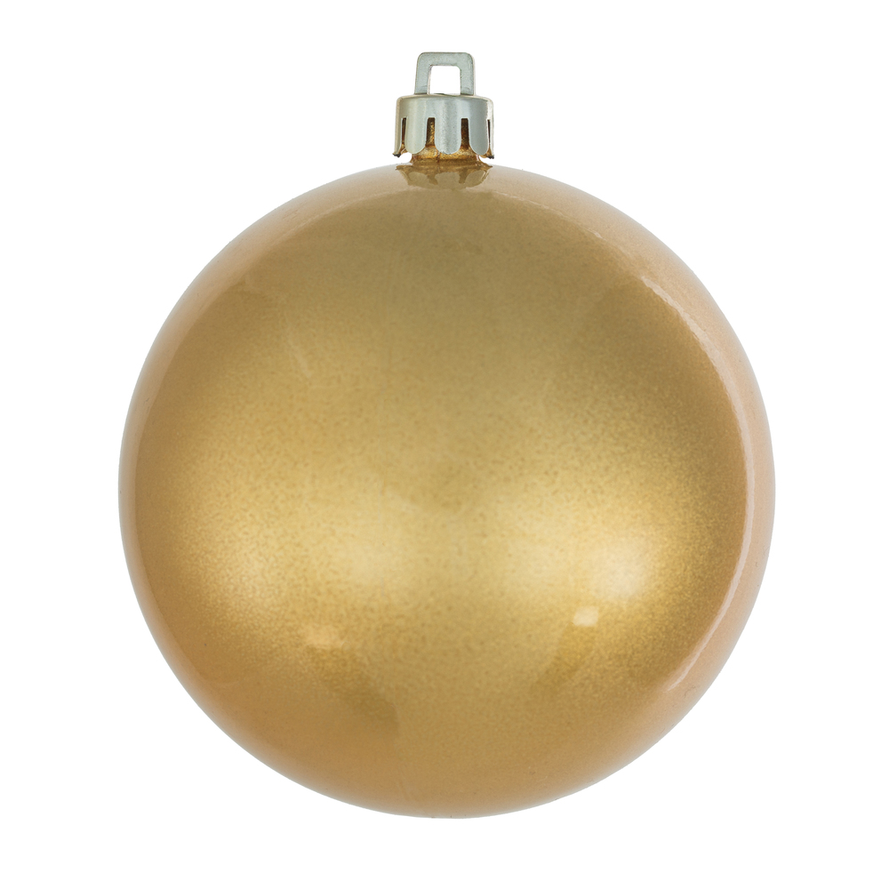 Vickerman Copper/Gold Ball Ornament
