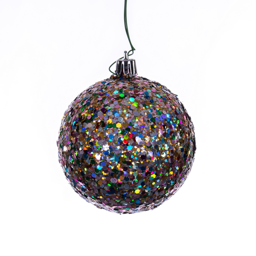 Vickerman Multi-color Ball Ornament