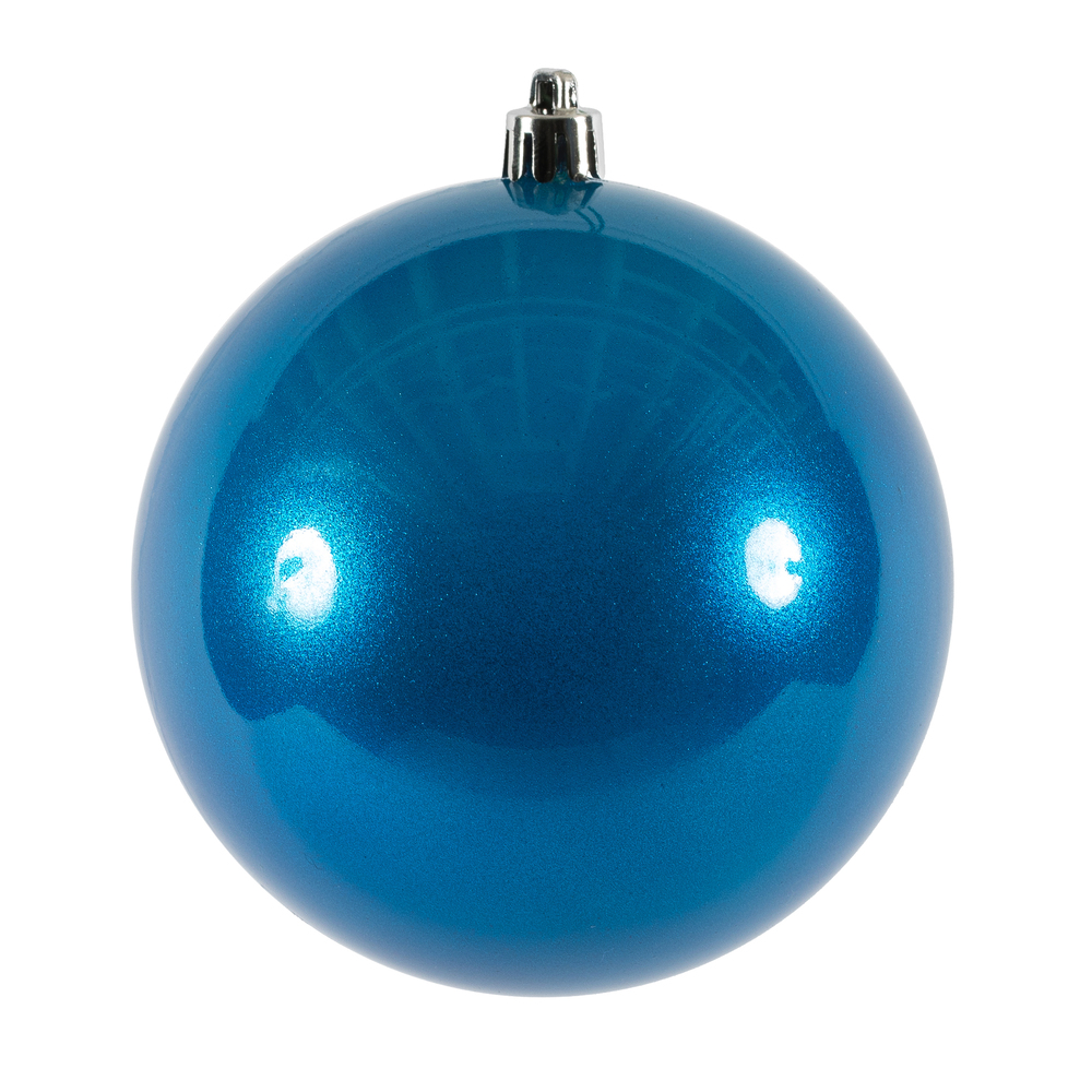 Vickerman Blue Ball Ornament