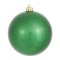 4" Green Candy Ball UV Drilled 6/Bag