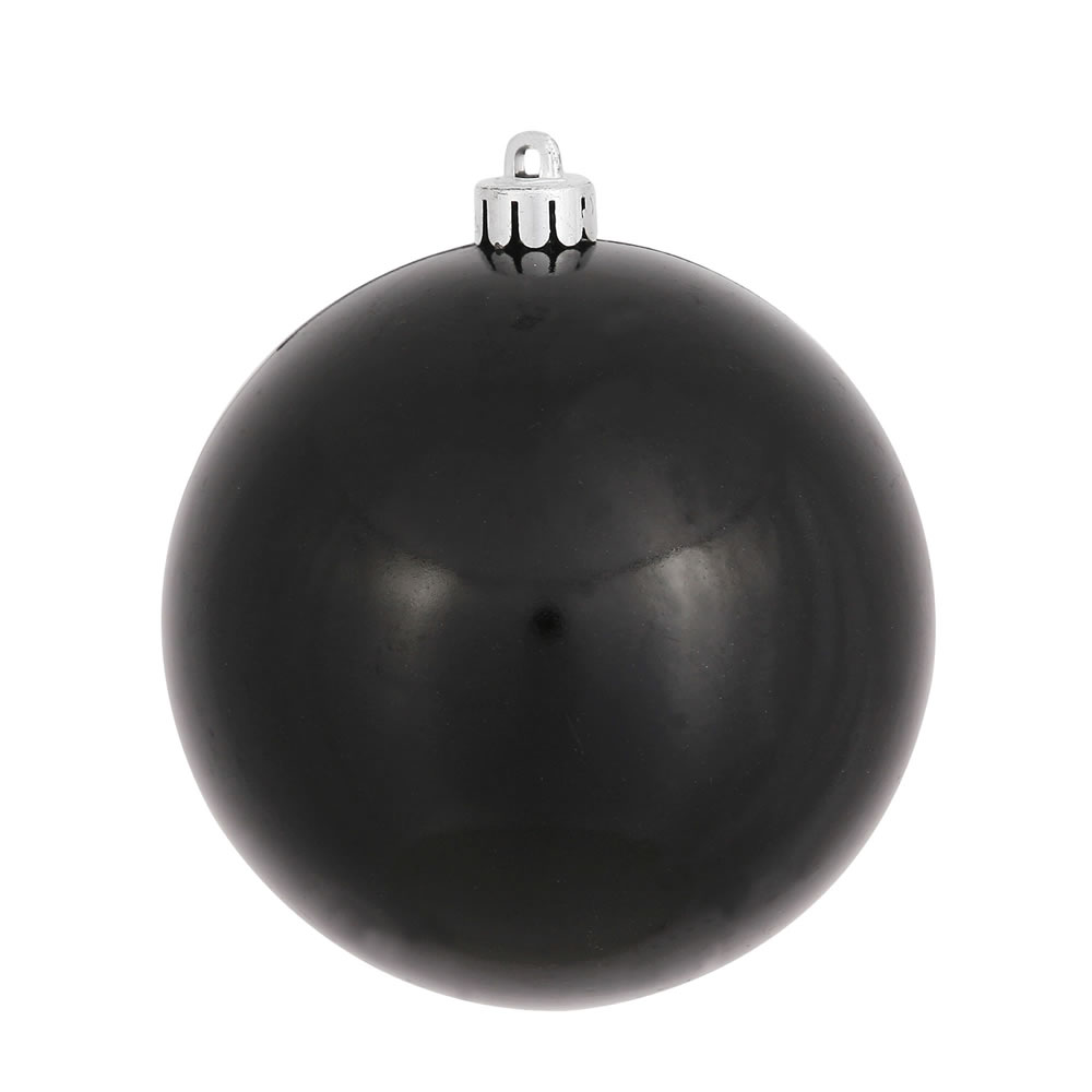 Vickerman Black Ball Ornament