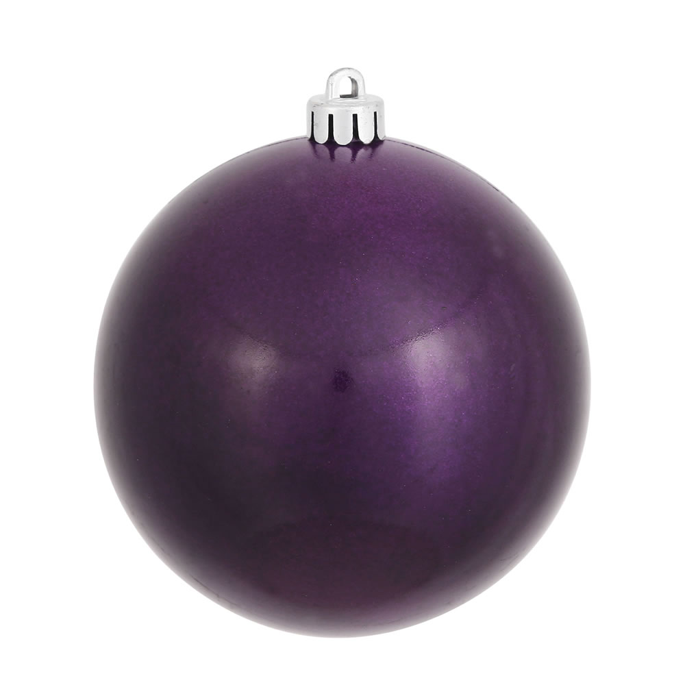 Vickerman Plum Ball Ornament