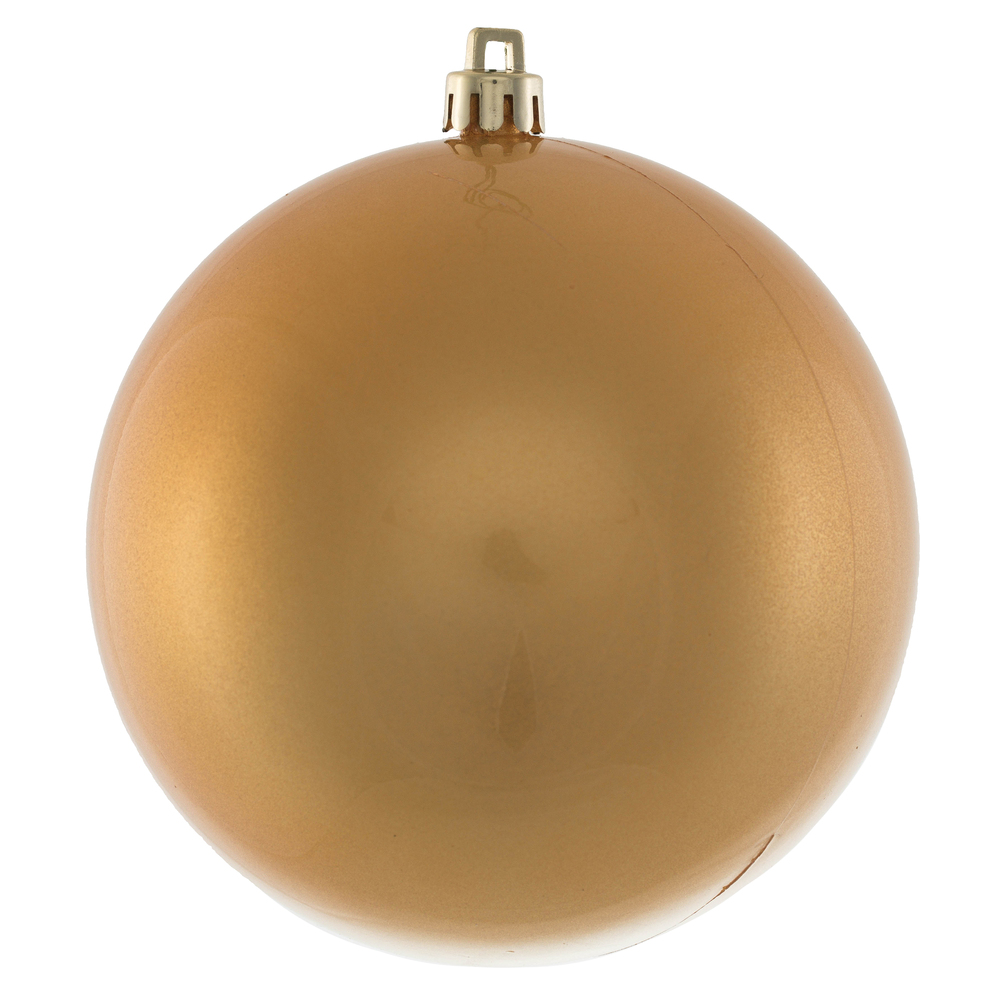Vickerman Copper/Gold Ball Ornament
