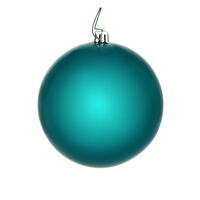 4" Dark Teal Candy Ball UV Drilled 6/Bg