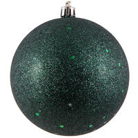 Vickerman Midnight Green Ball Ornament