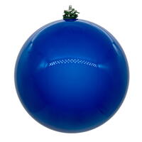 Vickerman Blue Ball Ornament