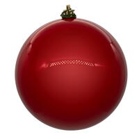 10" Red Pearl Ball UV Drill
