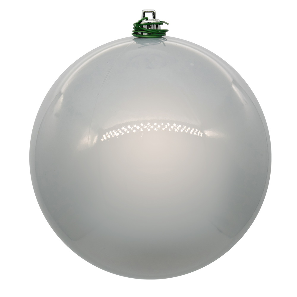 Vickerman Silver Ball Ornament