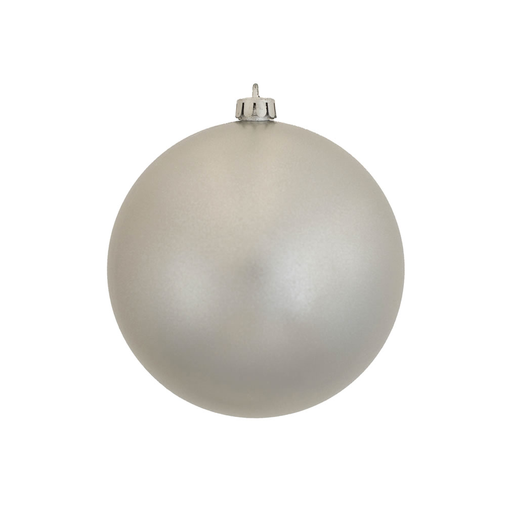 Vickerman Silver Ball Ornament