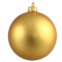 Vickerman Gold Ball Ornament