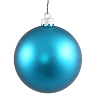 2.75" Turquois Matte Ball UV Drill 12/Bg