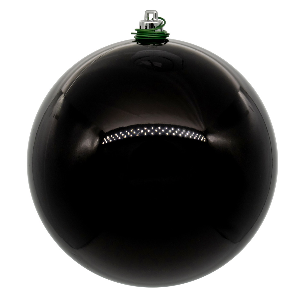 Vickerman Black Ball Ornament
