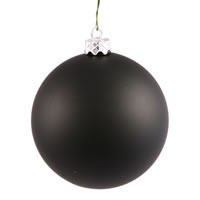 4.75" Black Matte Ball UV Drilled 4/Bag