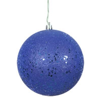 Vickerman Colbalt Blue Ball Ornament