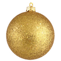 Vickerman Antique Gold Ball Ornament