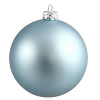 Vickerman Baby Blue Candy Ball Ornament