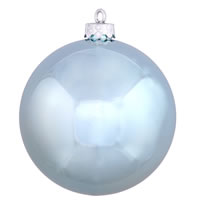 Vickerman Baby Blue Candy Ball Ornament
