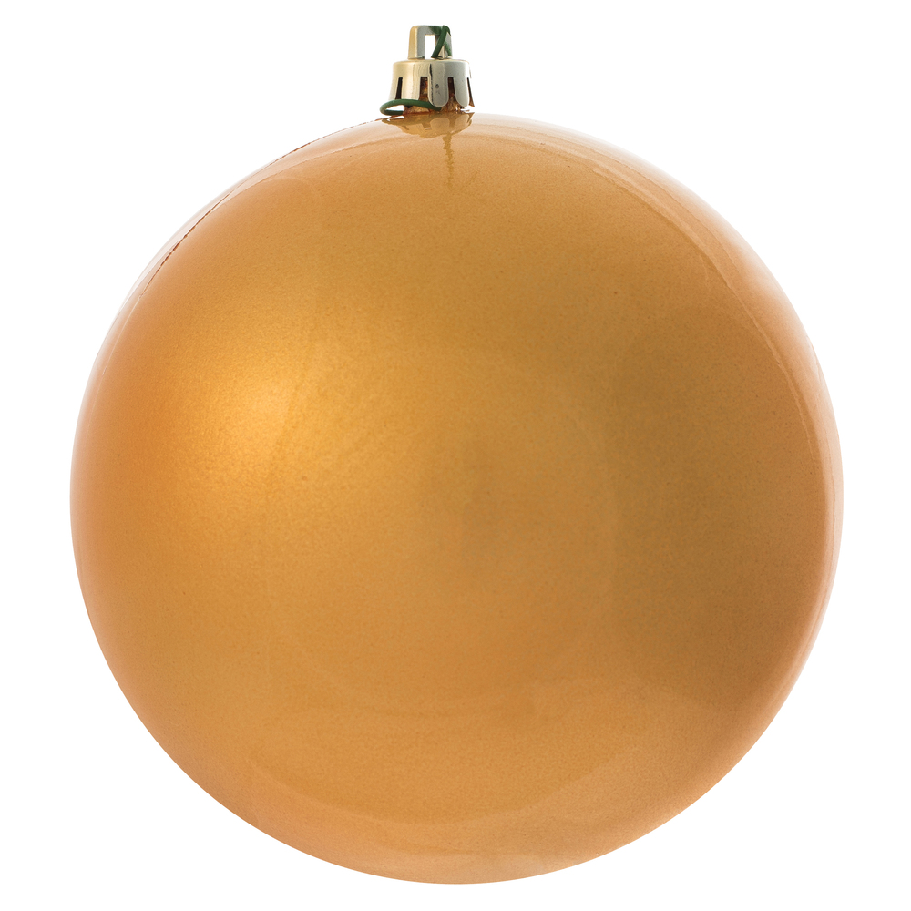 Vickerman Copper/Gold Ball Ornament