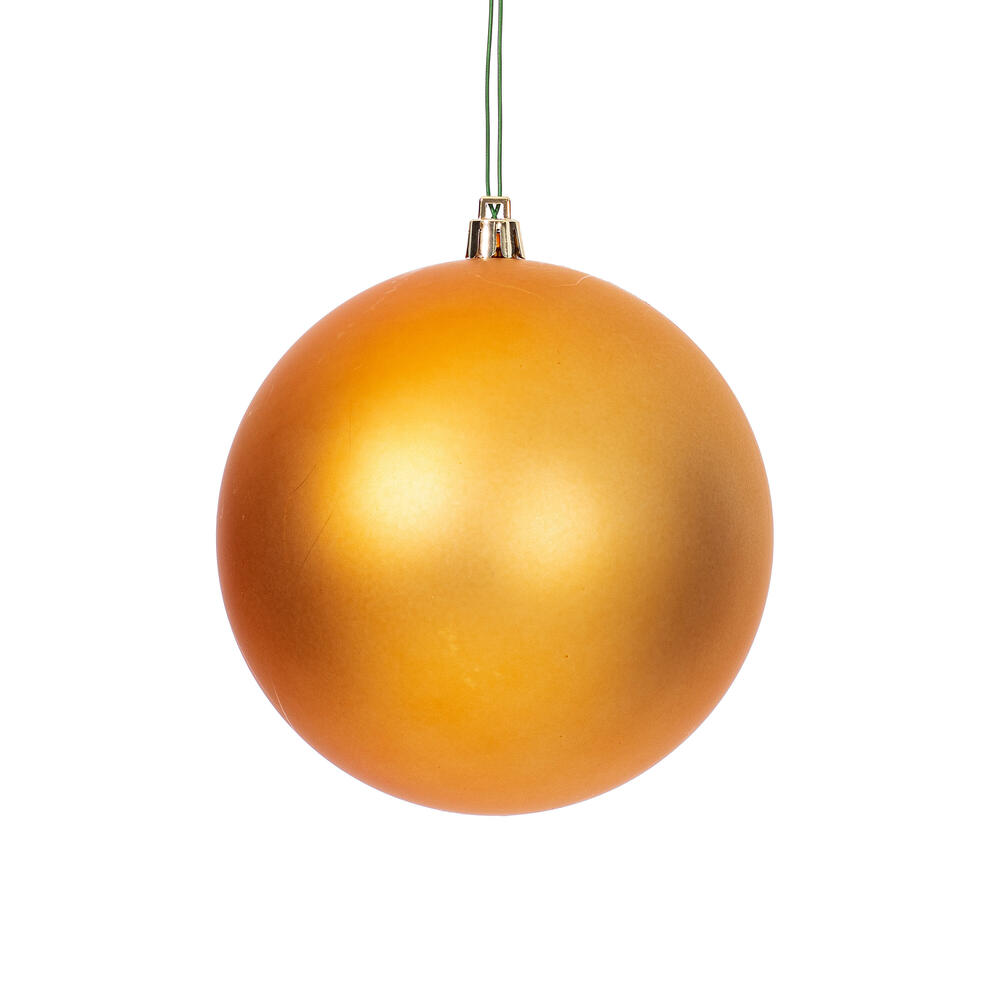 Vickerman Copper/Gold Ball Ornament