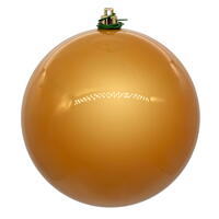 Vickerman Copper/Gold Ball Ornament