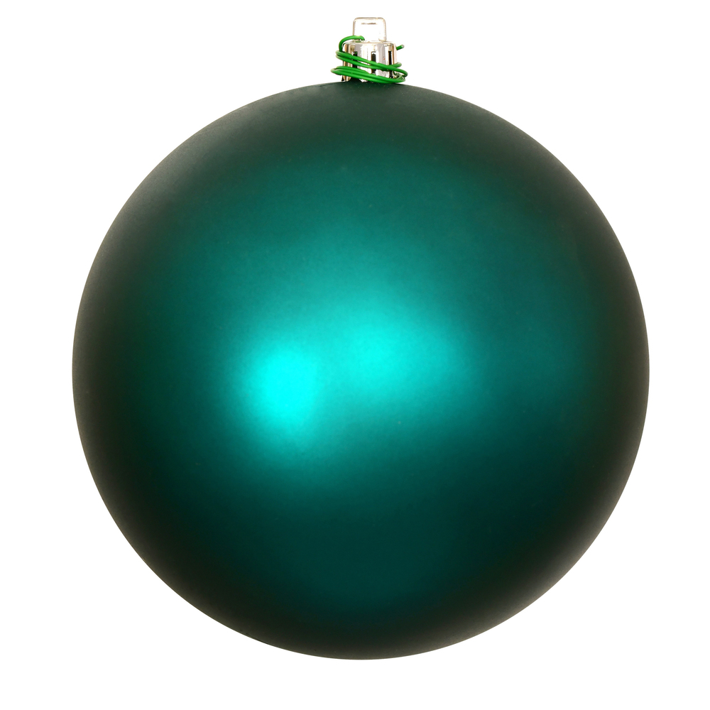 Vickerman Dark Teal Ball Ornament