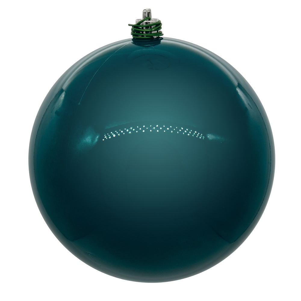 Vickerman Dark Teal Ball Ornament