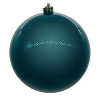 Vickerman Dark Teal Ball Ornament