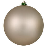 3" Oat Matte Ball UV Drilled 12/Bg