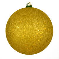 4" Medallion Sequin Ball Drilled 6/Bag