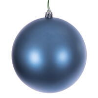 Vickerman Denim Blue Ball Ornament