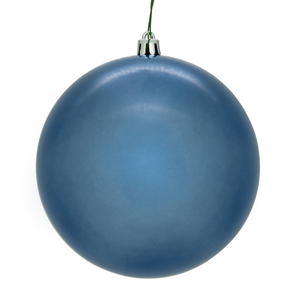 Vickerman Denim Blue Ball Ornament