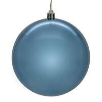 Vickerman Denim Blue Ball Ornament