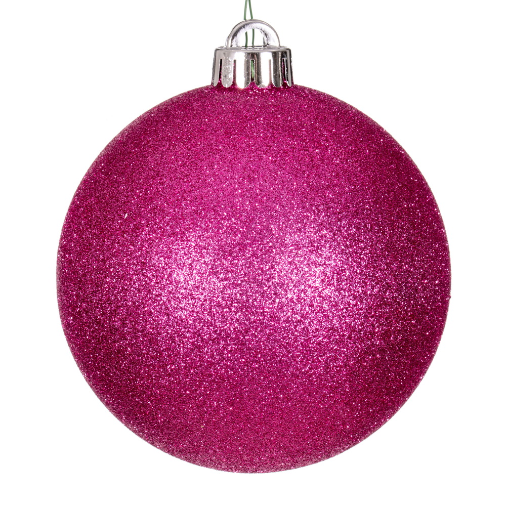 Vickerman Hot Pink Ball Ornament