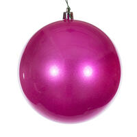 Vickerman Hot Pink Ball Ornament