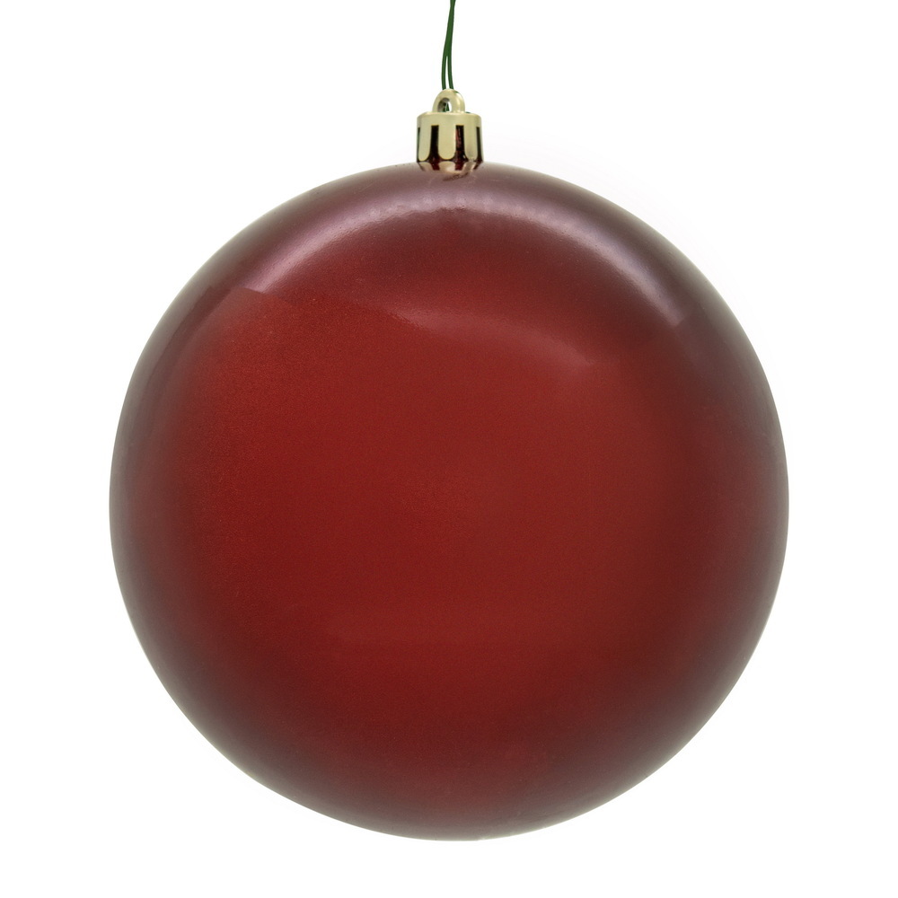 Vickerman Crimson Red Ball Ornament