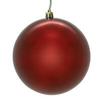 Vickerman Crimson Red Ball Ornament