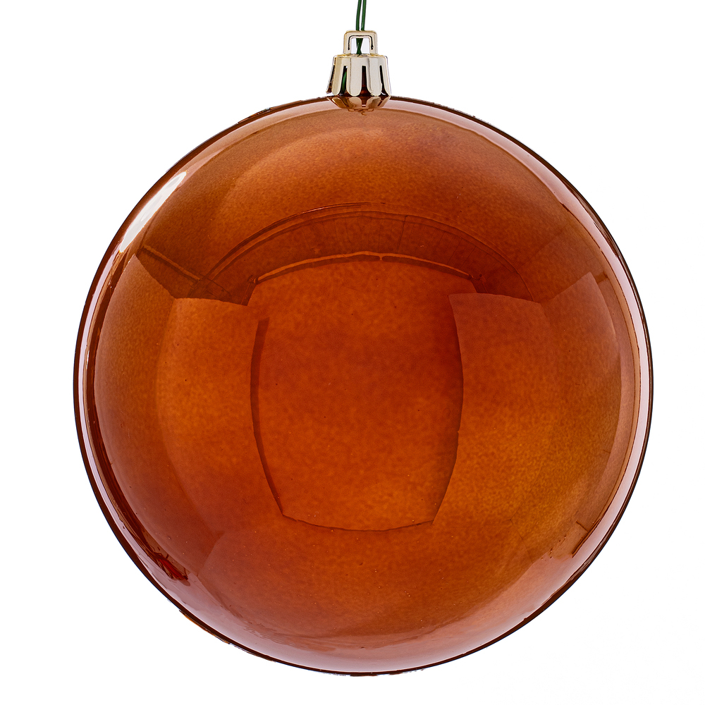 Vickerman Copper Ball Ornament