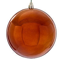 Vickerman Copper Ball Ornament
