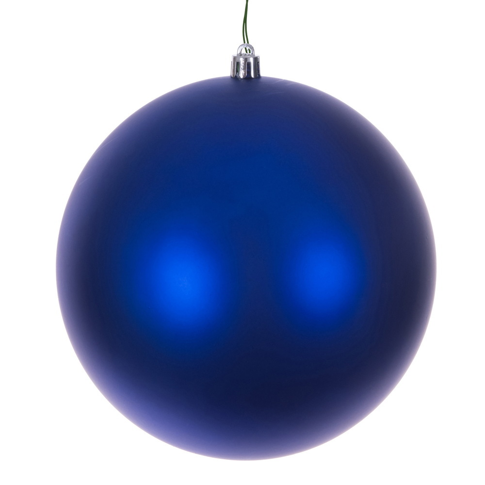 Vickerman Blue Ball Ornament