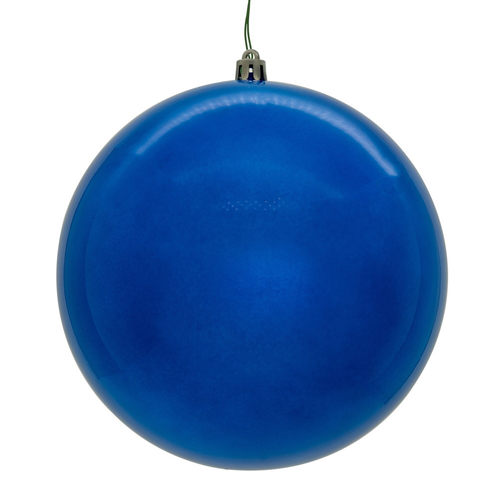 Vickerman Blue Ball Ornament