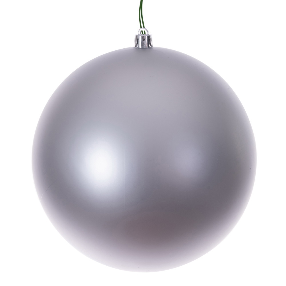 Vickerman Silver Ball Ornament
