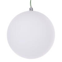 Vickerman White Ball Ornament