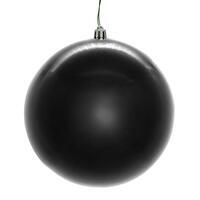 6" Black Pearl Seamless UV Drilled 4/Box