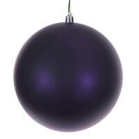 6" Plum Matte Seamless UV Drilled 4/Box