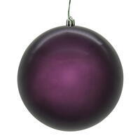 4" Plum Pearl Seamless UV Drilled 6/Box