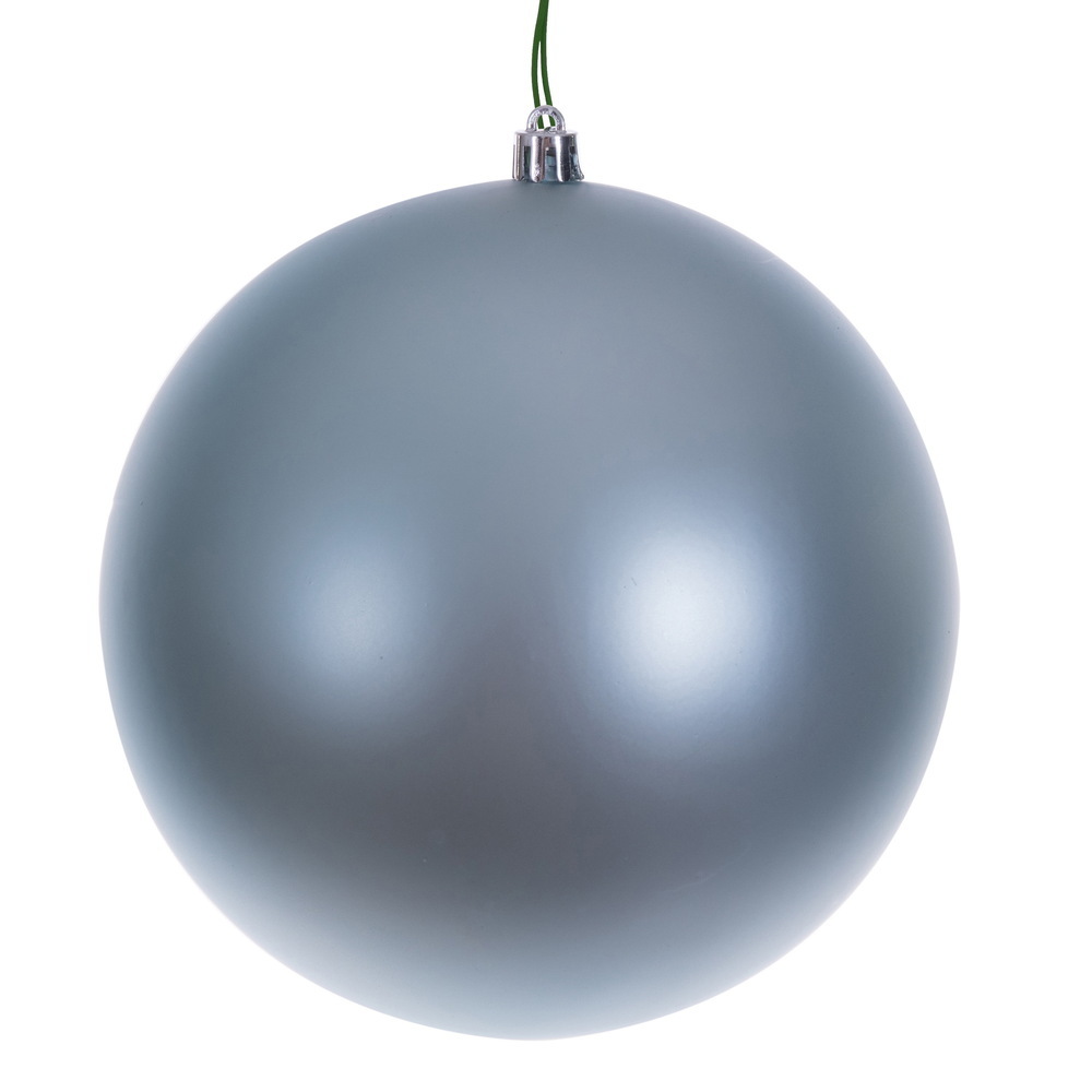Vickerman Baby Blue Candy Ball Ornament