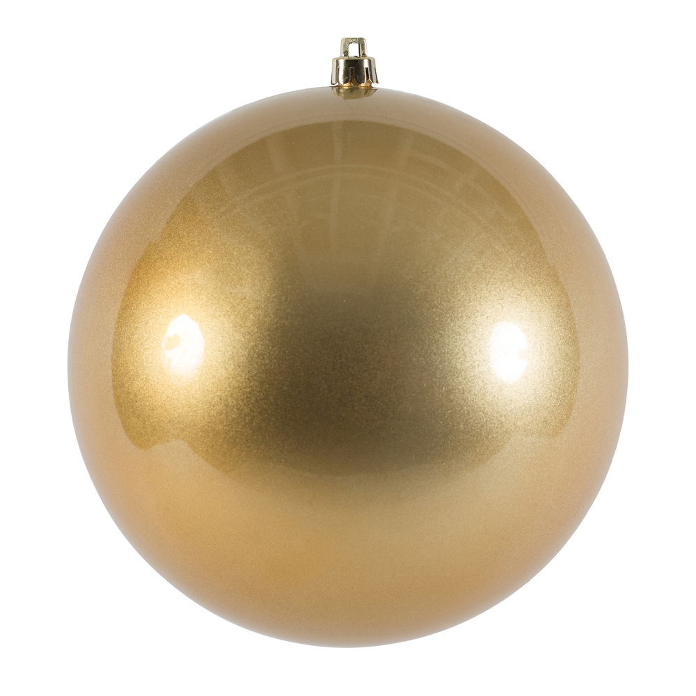 Vickerman Copper/Gold Ball Ornament