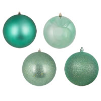 1" Seafoam 4- Finish Orn Asst 2Boxes/18