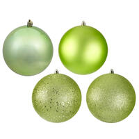 6" Celadon 4 Finish Orn Asst 4/Box