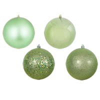1" Celadon 4-Finish Orn Asst 2Boxes/18
